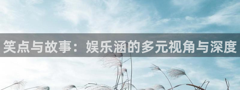 韦德1946官网最新版：笑点与故事：娱乐涵的多元视角与深度